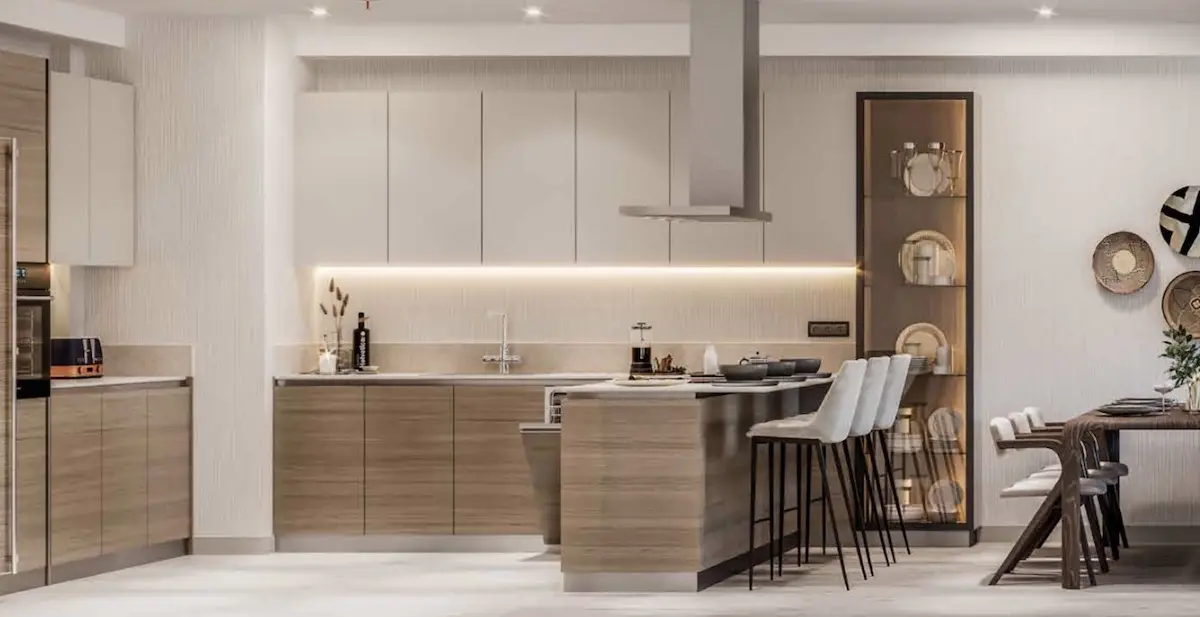 Fitted kitchen